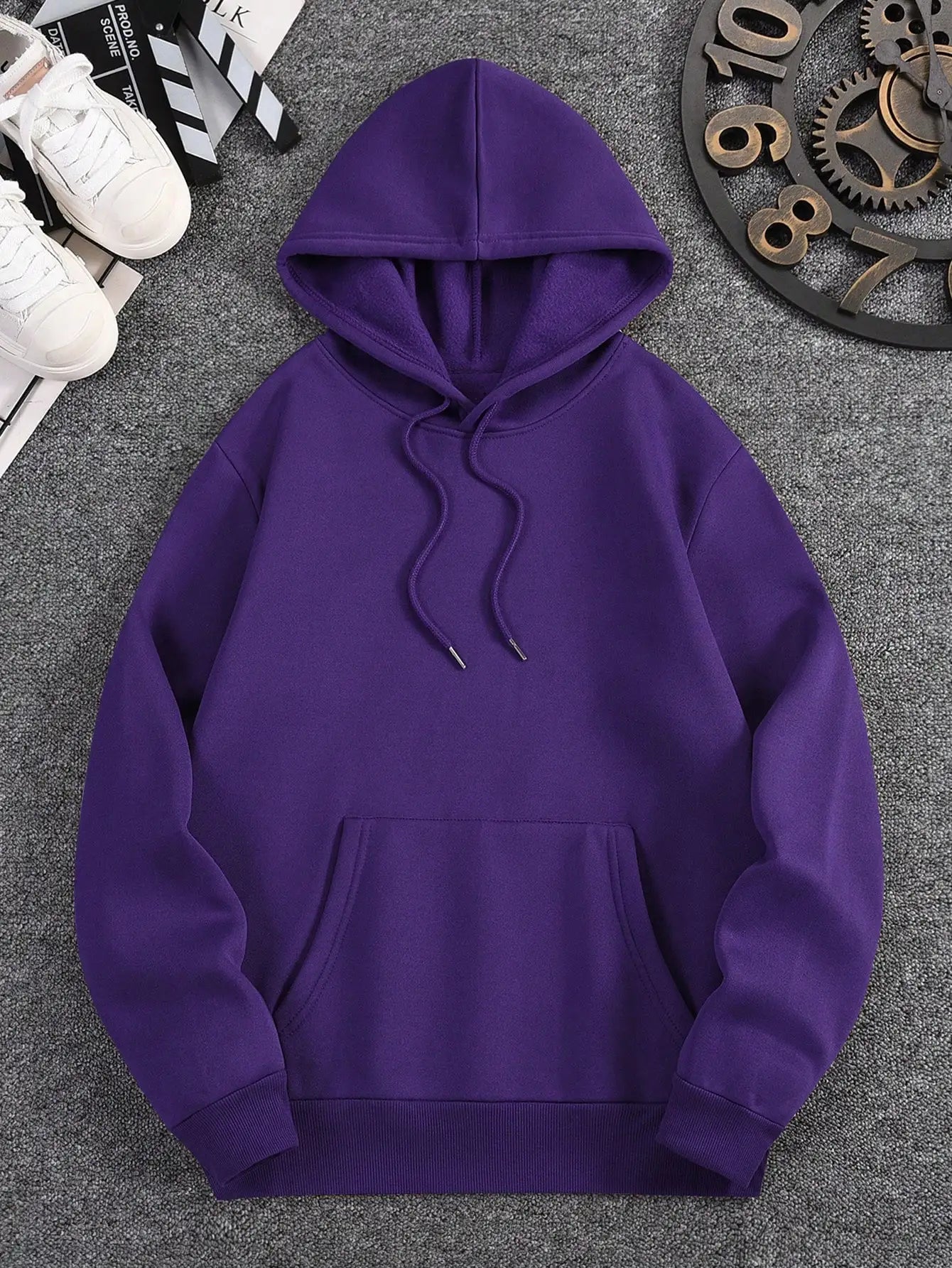 Rose Skull Graphic Hoodie